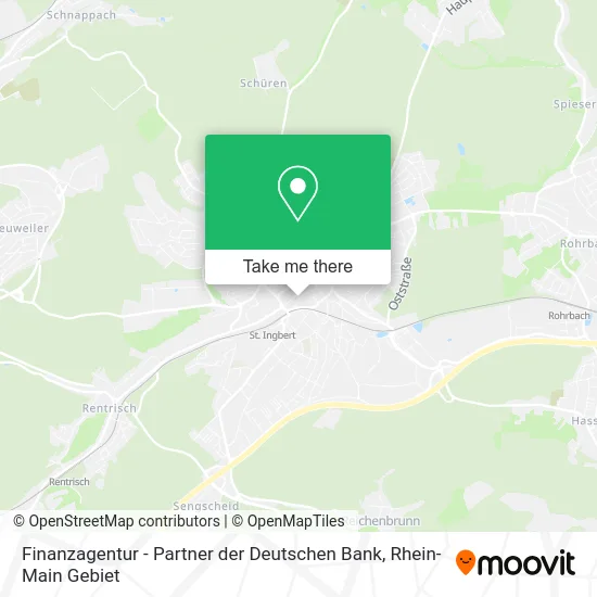 Карта Finanzagentur - Partner der Deutschen Bank