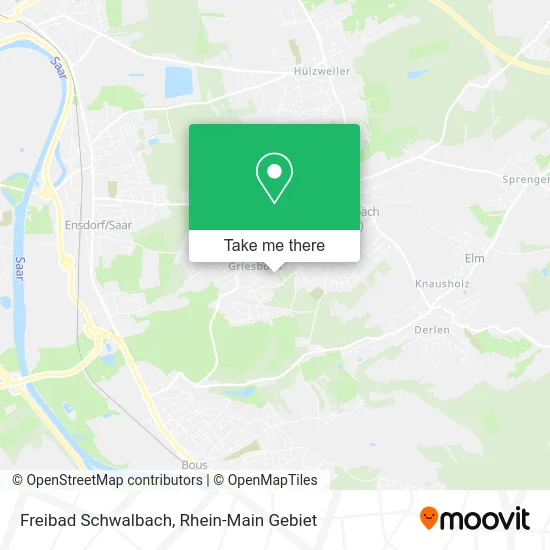 Карта Freibad Schwalbach