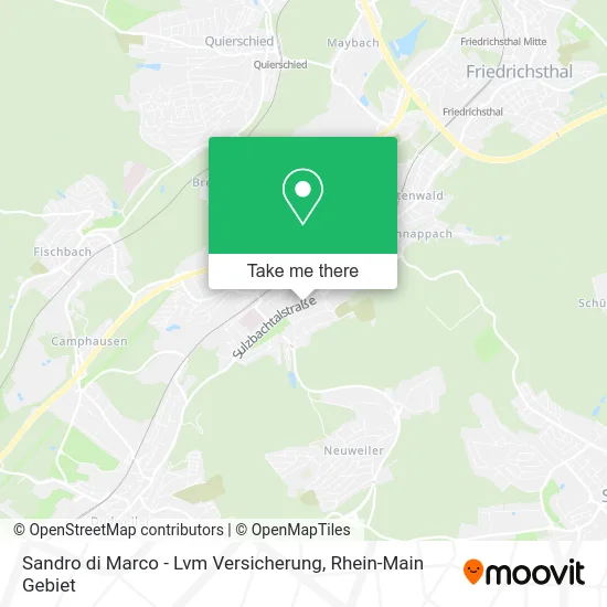 Карта Sandro di Marco - Lvm Versicherung