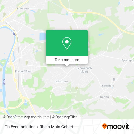 Карта Tb Eventsolutions