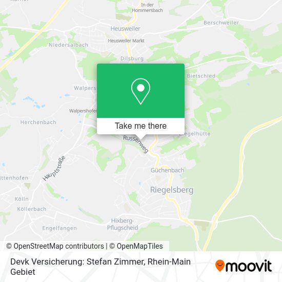 Карта Devk Versicherung: Stefan Zimmer