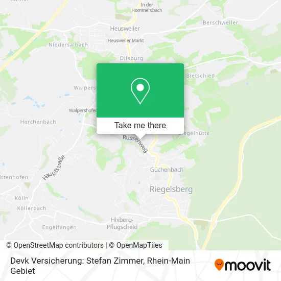 Карта Devk Versicherung: Stefan Zimmer