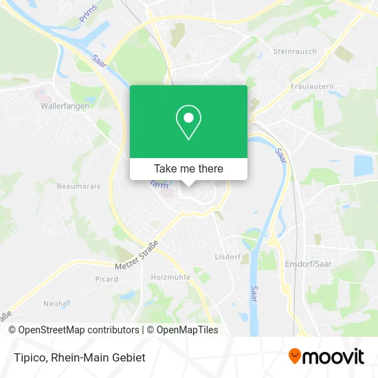 Карта Tipico