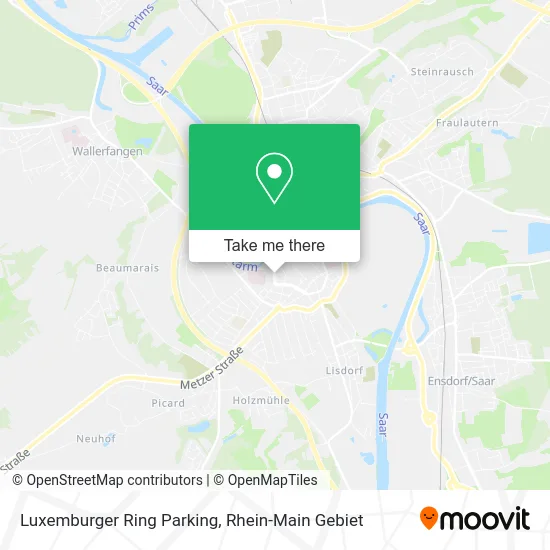 Карта Luxemburger Ring Parking