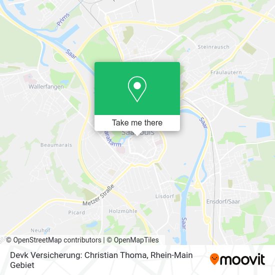 Карта Devk Versicherung: Christian Thoma