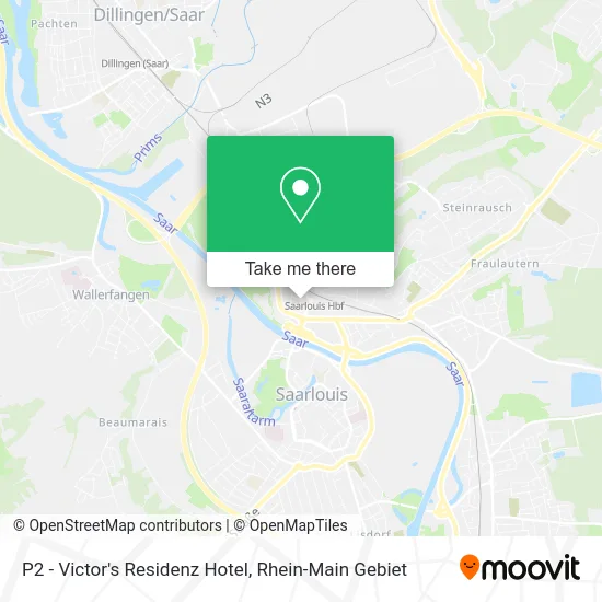 Карта P2 - Victor's Residenz Hotel