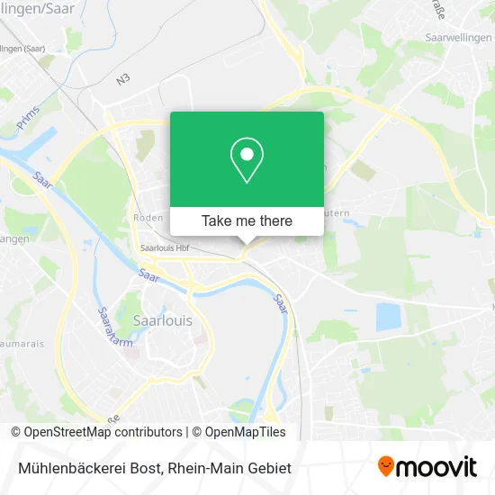 Карта Mühlenbäckerei Bost