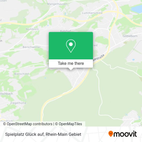 Карта Spielplatz Glück auf