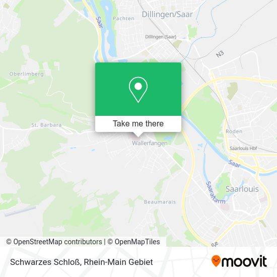 Карта Schwarzes Schloß