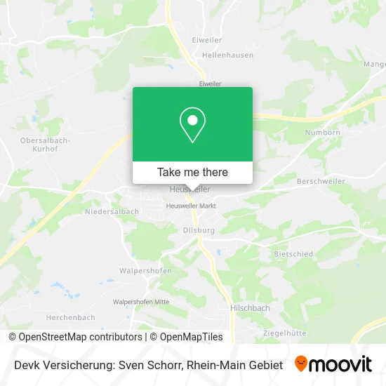 Карта Devk Versicherung: Sven Schorr