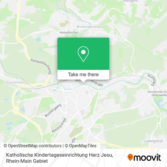 Карта Katholische Kindertageseinrichtung Herz Jesu