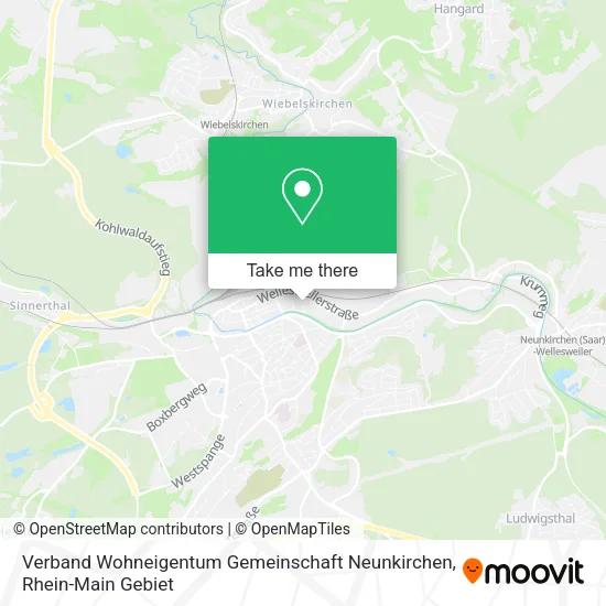 Карта Verband Wohneigentum Gemeinschaft Neunkirchen