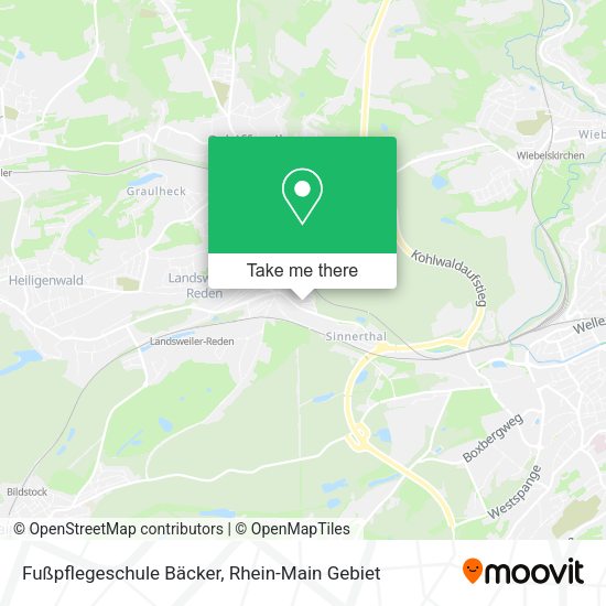 Карта Fußpflegeschule Bäcker