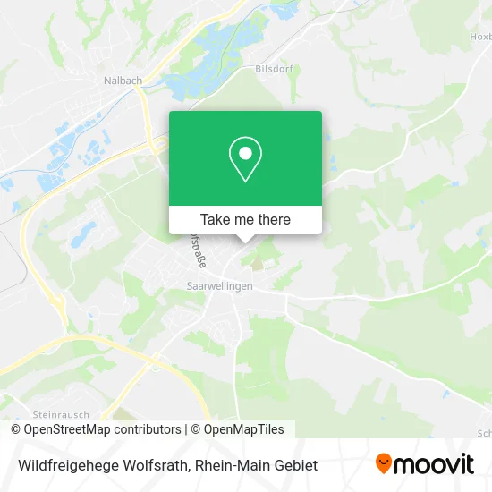 Карта Wildfreigehege Wolfsrath