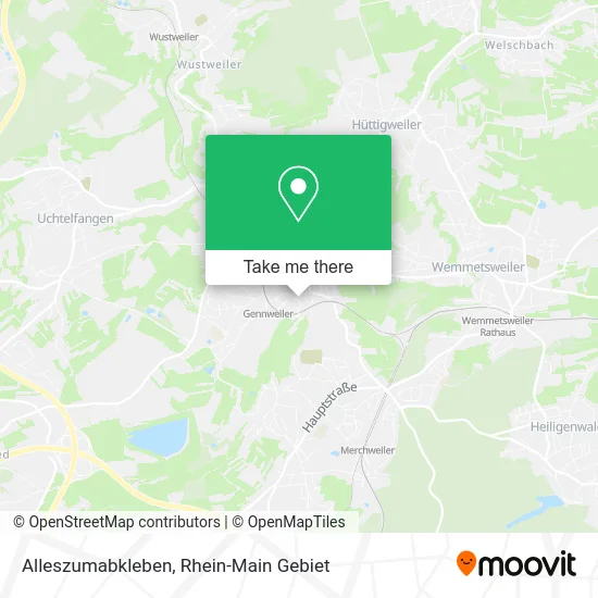 Карта Alleszumabkleben