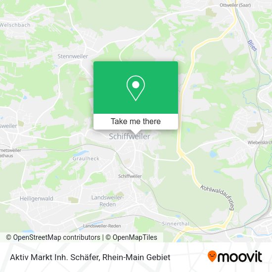 Карта Aktiv Markt Inh. Schäfer