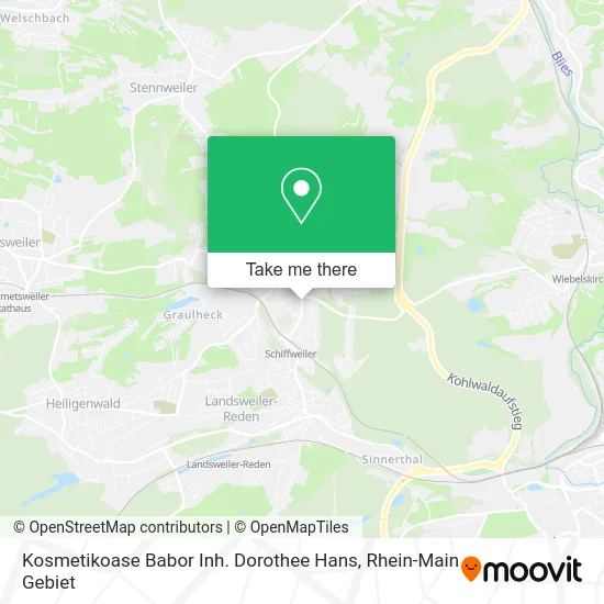 Карта Kosmetikoase Babor Inh. Dorothee Hans