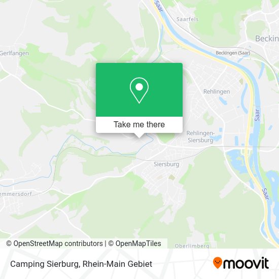 Карта Camping Sierburg