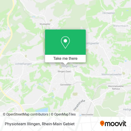 Карта Physioteam Illingen