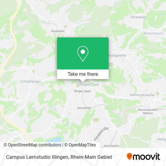 Карта Campus Lernstudio Illingen