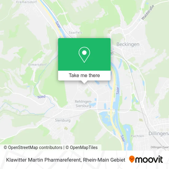 Карта Klawitter Martin Pharmareferent