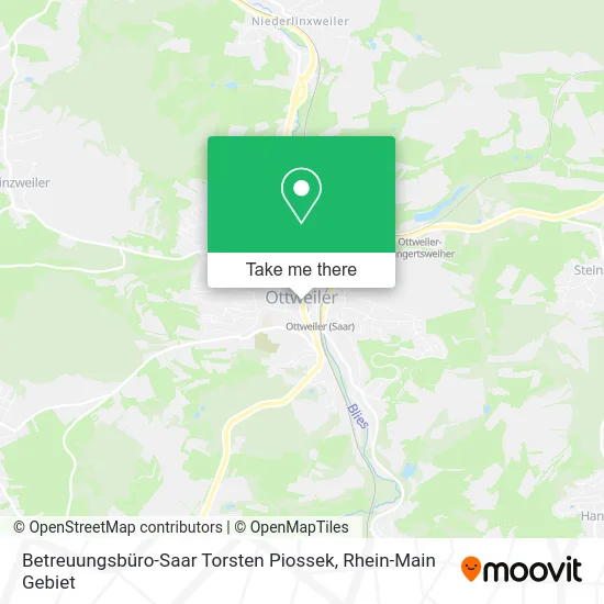 Карта Betreuungsbüro-Saar Torsten Piossek