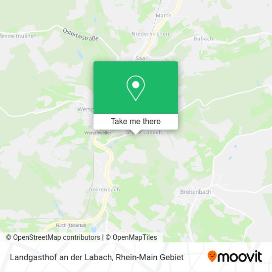 Карта Landgasthof an der Labach
