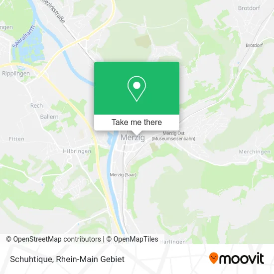 Карта Schuhtique