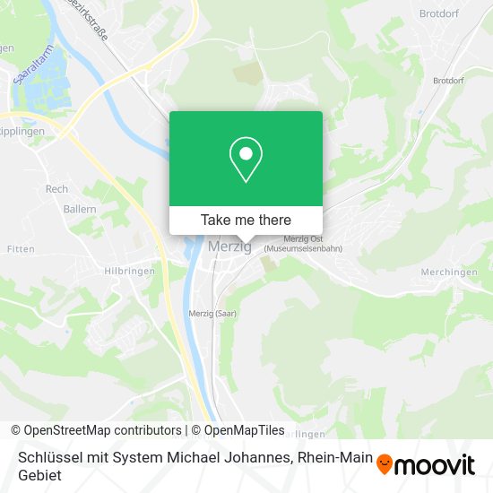 Карта Schlüssel mit System Michael Johannes