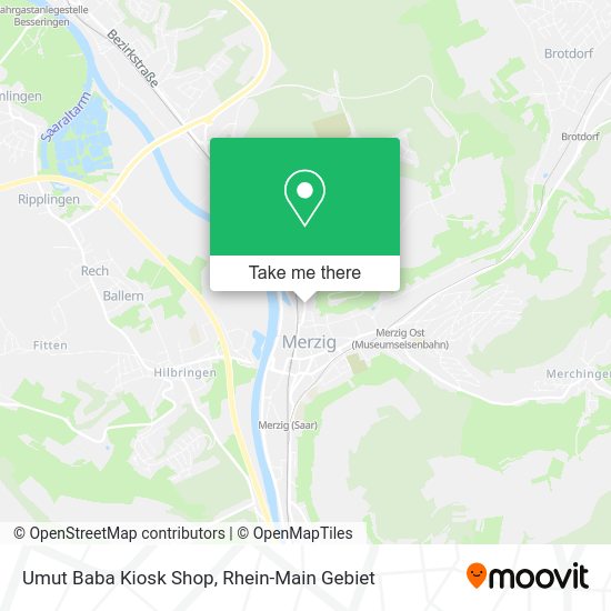 Карта Umut Baba Kiosk Shop