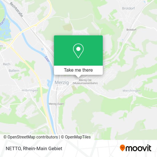 NETTO map