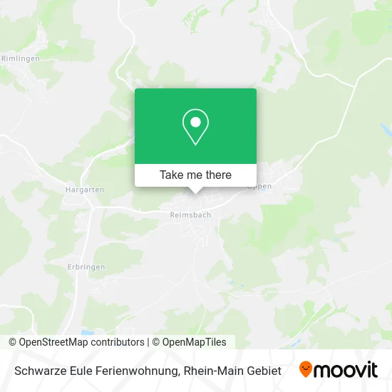 Карта Schwarze Eule Ferienwohnung