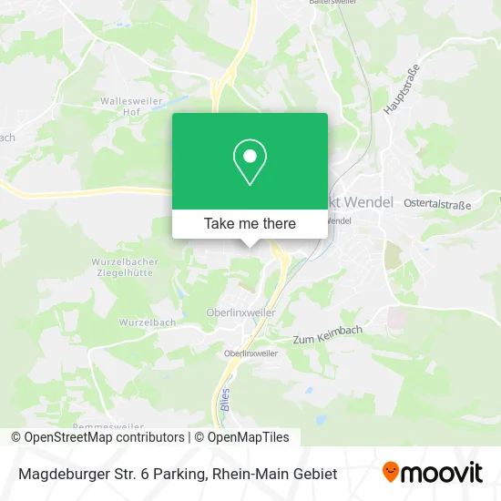 Карта Magdeburger Str. 6 Parking