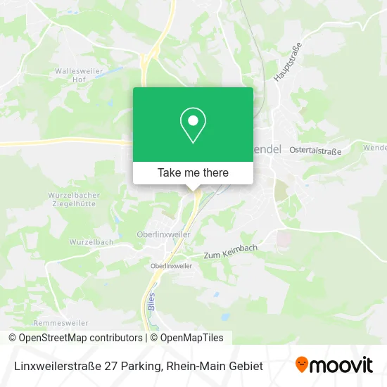 Карта Linxweilerstraße 27 Parking