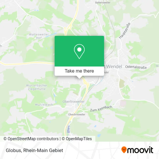 Карта Globus