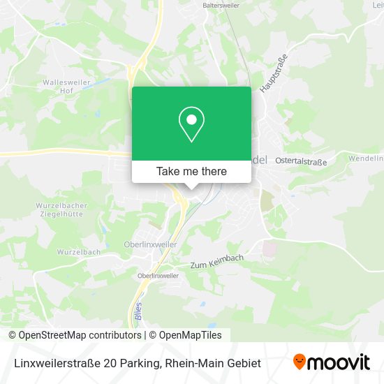 Карта Linxweilerstraße 20 Parking