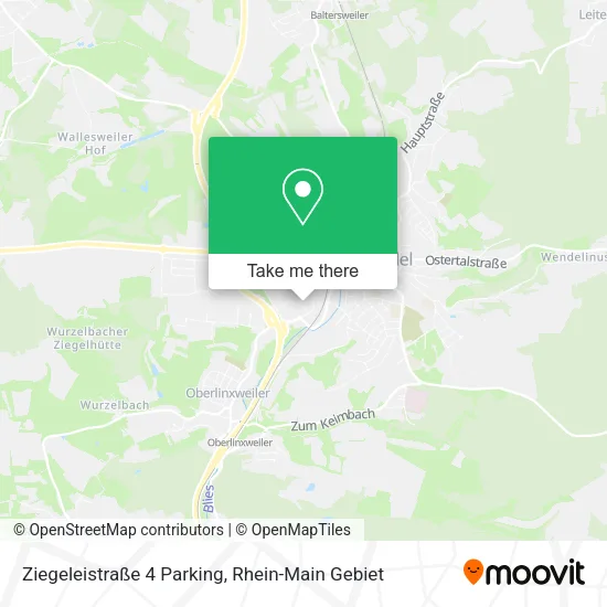 Карта Ziegeleistraße 4 Parking