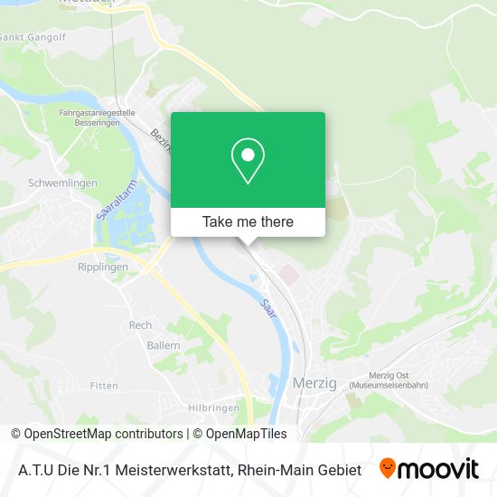 Карта A.T.U Die Nr.1 Meisterwerkstatt