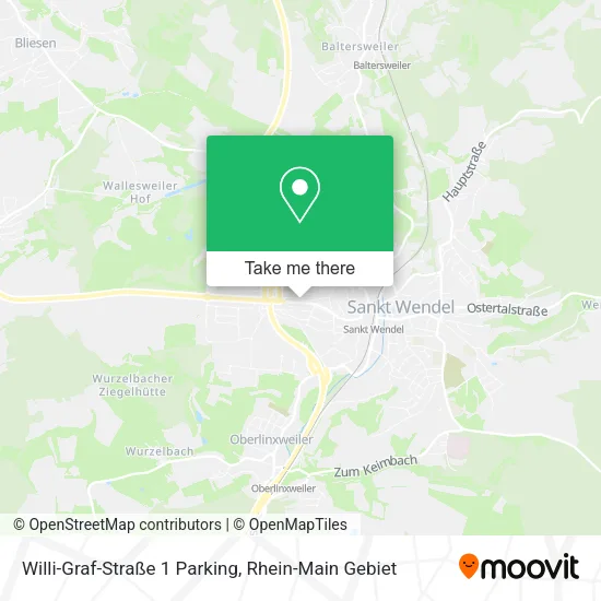 Карта Willi-Graf-Straße 1 Parking