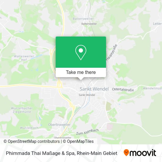 Карта Phimmada Thai Maßage & Spa