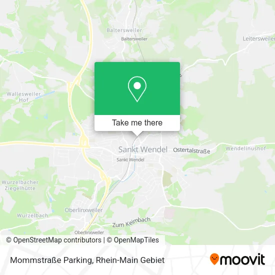 Карта Mommstraße Parking