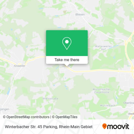 Карта Winterbacher Str. 45 Parking