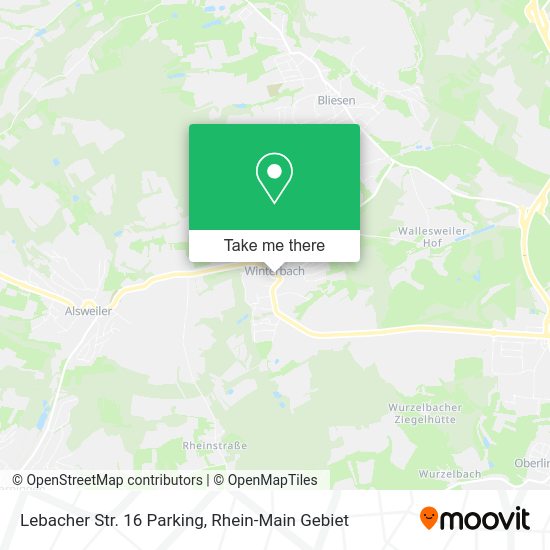 Карта Lebacher Str. 16 Parking