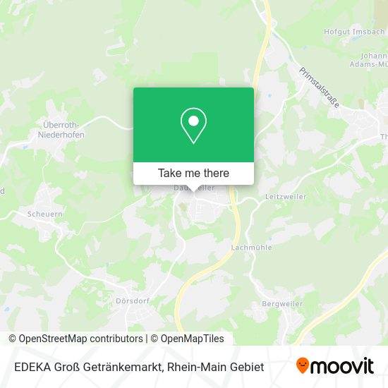 Карта EDEKA Groß Getränkemarkt