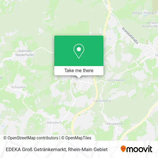 Карта EDEKA Groß Getränkemarkt