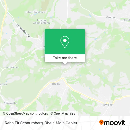 Карта Reha Fit Schaumberg