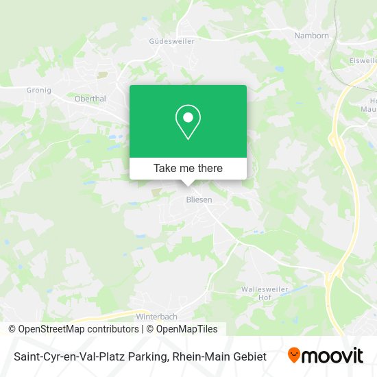 Карта Saint-Cyr-en-Val-Platz Parking