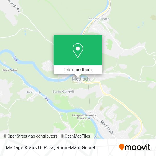 Карта Maßage Kraus U. Poss
