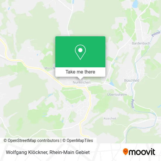 Wolfgang Klöckner map