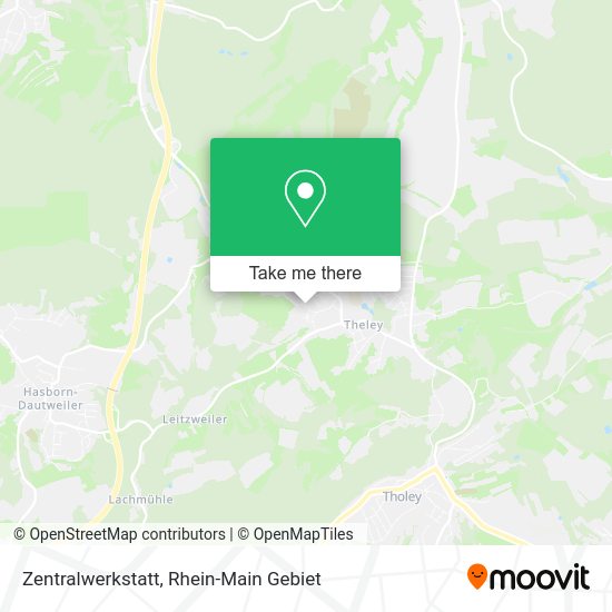 Карта Zentralwerkstatt